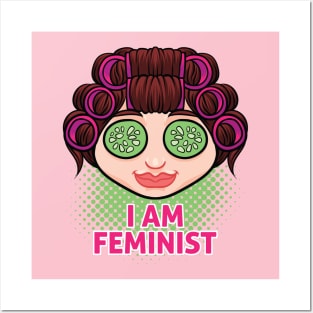 I Am Feminist Posters and Art